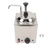 Electric Cheese Dispenser 110V Stainless Steel Adjustable Temp Hot Fudge Warmer